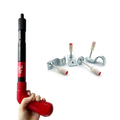 Pistola da sparo a piastre metalliche fissa con mini pistole a chiodi senza fili con design piccolo e portatile