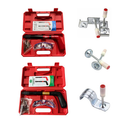 Pistola da sparo a piastre metalliche fissa con mini pistole a chiodi senza fili con design piccolo e portatile