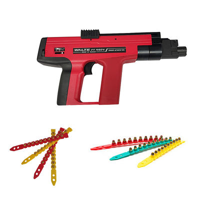 3.2kg Nail Gun 450 Stapler Powder Azionato Strumento di fissaggio con batteria di lunga durata