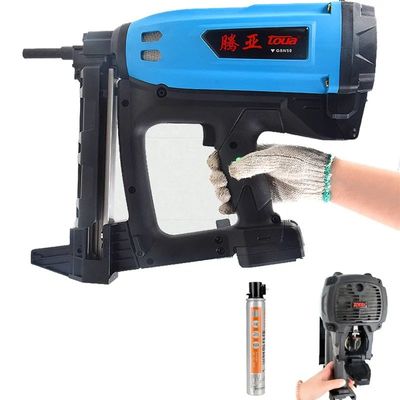 Pistola da chiodo in cemento pneumatico elettrico a sparo a gas progettata in modo efficiente per vite a parete a secco