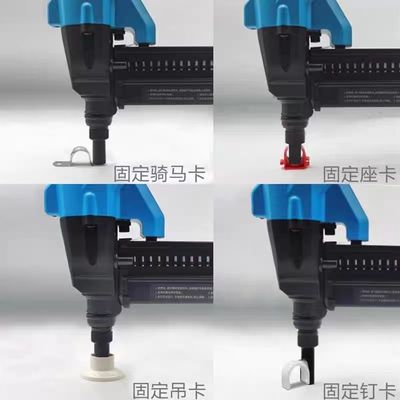 Industrial 21V 4000mAh Ni-MH Battery Electric Steel Nail Gun con design senza fili
