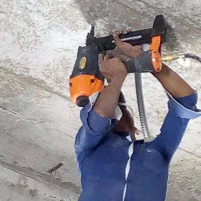 Supporto OEM Strumenti generali Pneumatici Concreto Nail Gun Air Nailer per un'operazione semplice