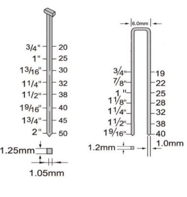 Versatile 18V Brad Nail Gun Pneumatic Gun Nails Stapler per varie applicazioni