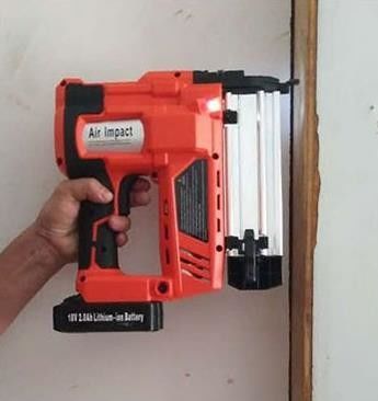 Grado industriale 18V 18 Ga batteria a Li senza fili chiodo di legno forte e potente