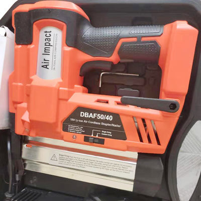 Grado industriale 18V batteria agli ioni di litio senza fili Nailer Stapler 2 in 1 supporto personalizzato