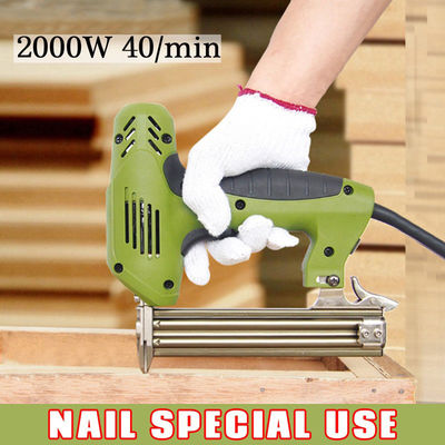 2000W attrezzi elettrici elettrici a graffetti 10-30mm 1.6kg 2 in 1 framing tacker