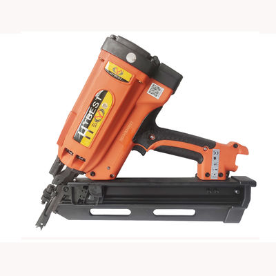 34° Pistola elettrica per chiodi in legno con cornice per chiodi a gas Velocità inferiore a 1500/giorno Portatile