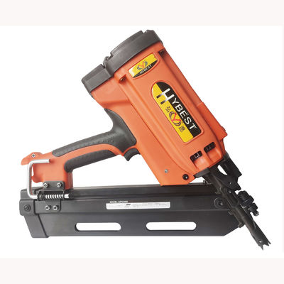 34° Pistola elettrica per chiodi in legno con cornice per chiodi a gas Velocità inferiore a 1500/giorno Portatile