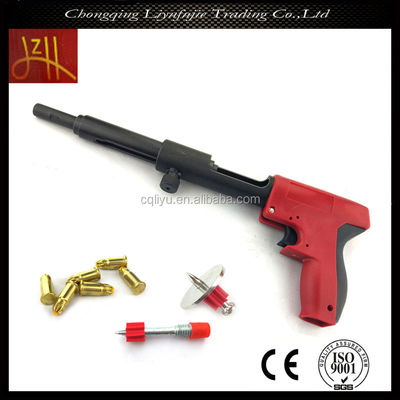 Coltello di fissaggio a polvere rossa azionato per coltelli di tetto pistola di grado professionale e durevole