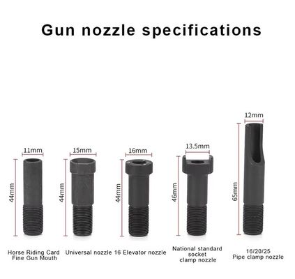 Pistola da chiodo a batteria di litio da 8000mAh DCCN100X2 Nailer per il chiodo liscio
