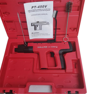 Fonte di alimentazione manuale Pistola da chiodo di grande capacità per fissaggio professionale WALTE DX450