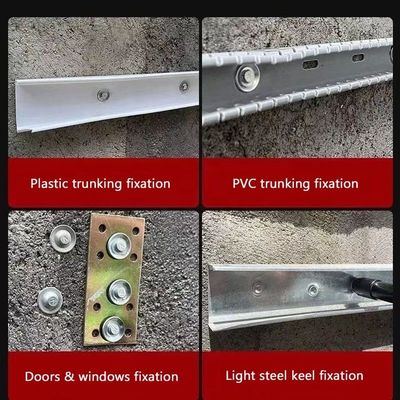 Strumenti di fissaggio del soffitto silenzioso per la casa Mini Punch Nailer per il tiro con piastra metallica di calcestruzzo