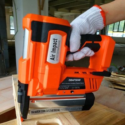 2 in 1 pistola a chiodi senza fili pistola a graffetti Max magazzino capacità per applicazioni industriali
