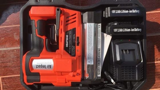 2 in 1 pistola a chiodi senza fili pistola a graffetti Max magazzino capacità per applicazioni industriali