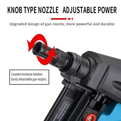 Toua DCCN40A Pistola elettrica ricaricabile per chiodi per calcestruzzo e metallo 100J Peso netto 4,7 kg