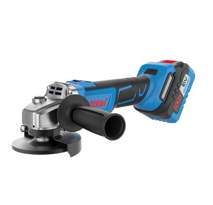 Velocità massima del motore 8500 giri al minuto Grinder per angoli senza spazzole ricaricabile da 21 V per taglio e lucidatura