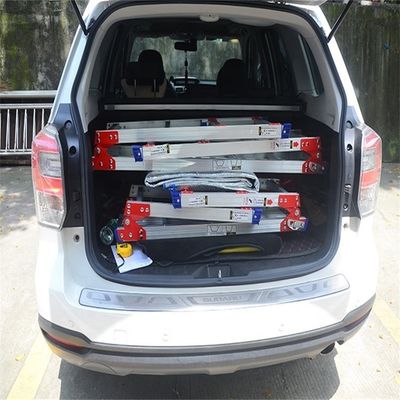 Scaffale piattaforma di lavoro pieghevole di 120 cm di altezza per lavaggio auto e arrampicata domestica