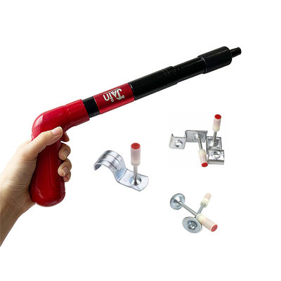 Mini pistole a chiodi per il soffitto senza fili in acciaio e plastica per il fissaggio di materiali per tetti