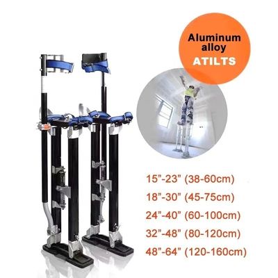 23&quot;-64&quot; Stagli regolabili in alluminio per pareti a secco per la pittura a nastro e la decorazione da pittore