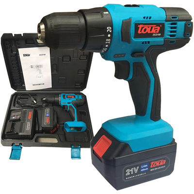 Toua cordless DCD 180 4000mAh 21V manificatore di foratura di impatto di grado industriale