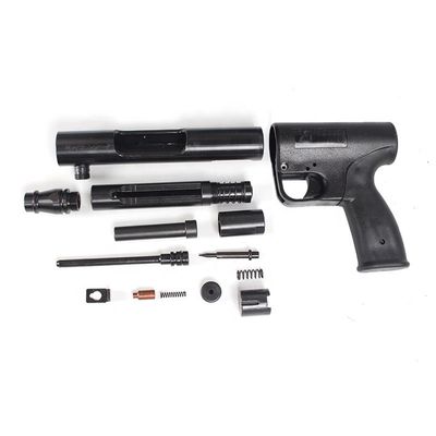 Pistola da chiodo in acciaio da piastra metallica industriale con fonte di alimentazione manuale e cariche di polvere S1/S3