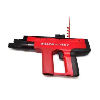 PT-450V Pistola da chiodo a polvere con lunghezza di 355 mm e lunghezza massima di chiodo 3 1/2 pollici