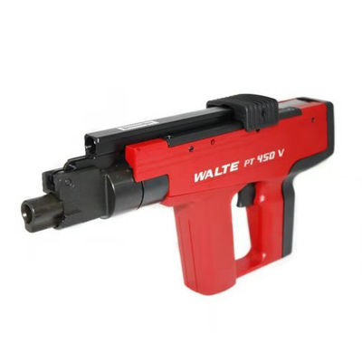PT-450V Pistola da chiodo a polvere con lunghezza di 355 mm e lunghezza massima di chiodo 3 1/2 pollici