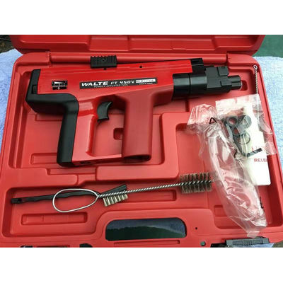 PT-450V Pistola da chiodo a polvere con lunghezza di 355 mm e lunghezza massima di chiodo 3 1/2 pollici