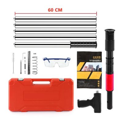 Forte capacità 4 marce silenziatore pistole da chiodo in acciaio Nailer automatico per lunghezza massima 2 1/2 IN