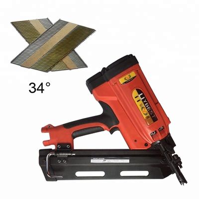 3.6kg Pneumatico senza fili Gas Nail Gun Framing Nailer Battery Life 4000 chiodi per carica
