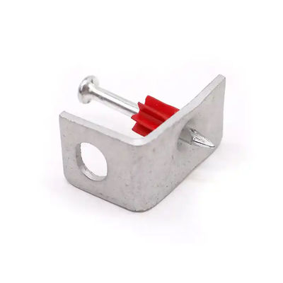 Pistola da chiodo elettro galvanizzata a polvere azionata con lavastoviglie a 90 gradi e lunghezza del bastone di 25 mm