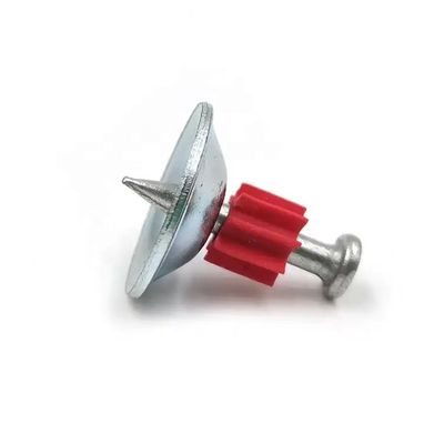 Diametro della lavastoviglie dello standard ISO 1' Pini di calcestruzzo galvanizzato Chiodi di muratura con lavastoviglie rotonde