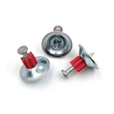 Diametro della lavastoviglie dello standard ISO 1' Pini di calcestruzzo galvanizzato Chiodi di muratura con lavastoviglie rotonde