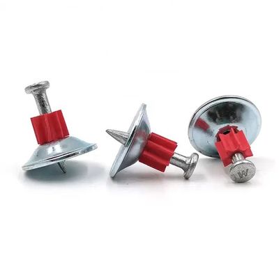 Diametro della lavastoviglie dello standard ISO 1' Pini di calcestruzzo galvanizzato Chiodi di muratura con lavastoviglie rotonde