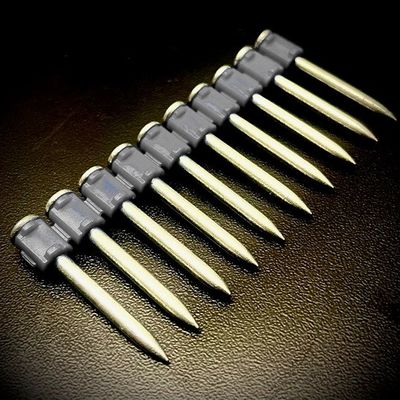 DX460 Fluted Shank Magazine Collated Strip Drive Nail Pins per l'industria edile