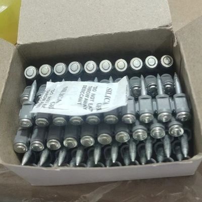 DX460 Fluted Shank Magazine Collated Strip Drive Nail Pins per l'industria edile