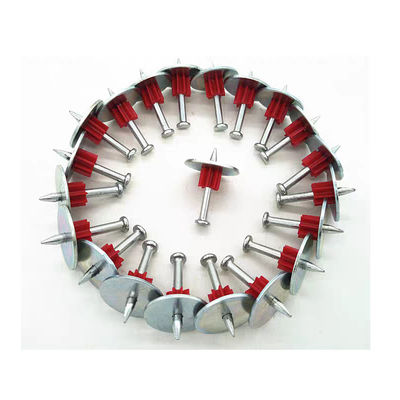 Trattamento termico standard GB HRC52-55 PDW PJ Zinc Plated Concrete Nail Drive Pin Shooting Nails