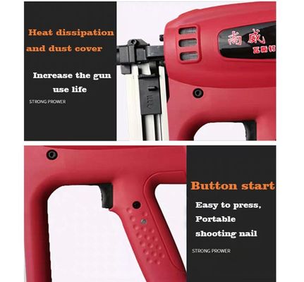 Nailless Gas Nail Gun Nailer GN90 per 1/2 in Min Nail Lunghezza