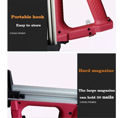 Nailless Gas Nail Gun Nailer GN90 per 1/2 in Min Nail Lunghezza