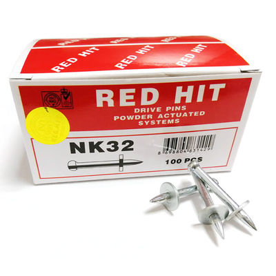 Accessoio Flauto RED HIT Fascianti in acciaio galvanizzato Pini di azionamento in cemento Chiodi da tiro