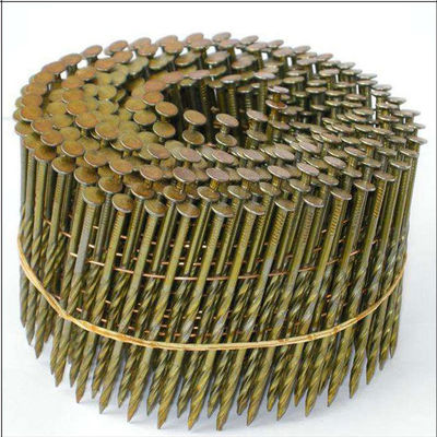 15° angolo di collazione chiodi di bobina a filo per 5-7 mm di diametro della testa e prestazioni