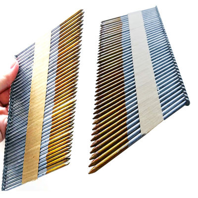 2" 3-1/2" ISO Standard Framing Nails 34° con elettro galvanizzato