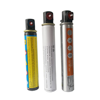Serbatoio a celle a combustibile ad alta capacità per Paslod Gas Nailer Butano Propano Carburante 40g/80ml
