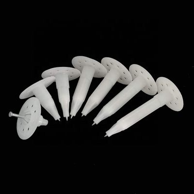 Lunghezza in acciaio 42 mm Chiodo di conservazione del calore 30 mm Isolatore di plastica Testa di fissaggio Diametro 7,6 mm