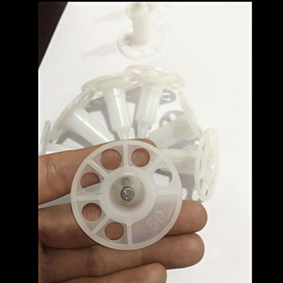 Coltelli in cemento con isolamento e zincatura di plastica di 7,6 mm di diametro