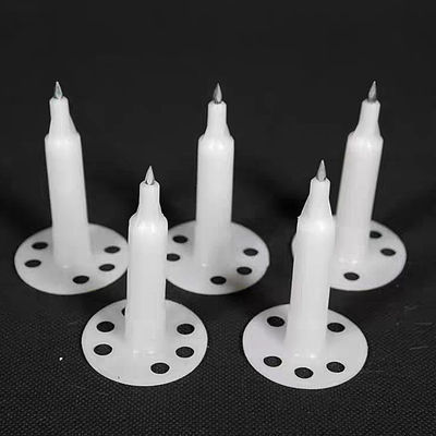 Coltelli in cemento con isolamento e zincatura di plastica di 7,6 mm di diametro