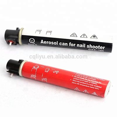 OEM Accepted Nail Gun Gas Cylinder 165mm 154mm Fuel Cell per Nailer a gas