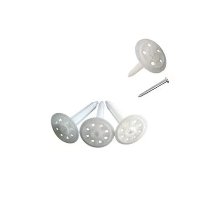 Isolamento di pareti Isolamento di chiodi con pin di plastica per lavatrici di acciaio