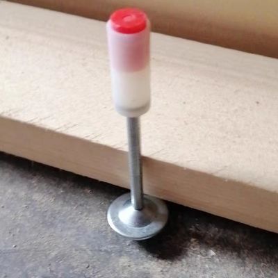 Costruzione edilizia 100PCS 7.3mm Chiodi rotondi 25mm per Mini Manuale Pistola da chiodo in acciaio
