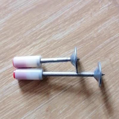 Costruzione edilizia 100PCS 7.3mm Chiodi rotondi 25mm per Mini Manuale Pistola da chiodo in acciaio